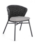 Homemotion - SEDIA C-C HARLOW ANTRACITE QS22/GRAPHITE - immagine 6