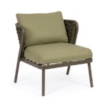 Homemotion - POLTRONA C-C HARLOW OLIV QS24 - immagine 6