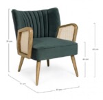Bizzotto - POLTRONA VIRNA VERDE - immagine 7