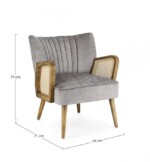 Bizzotto - POLTRONA VIRNA SILVER - immagine 7