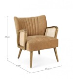 Bizzotto - POLTRONA VIRNA MUSTARD - immagine 7