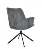 Bizzotto - POLTRONA GIREVOLE ALEXANDER GRIGIO SCURO - immagine 4