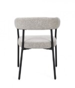 Bizzotto - SEDIA C-BR GIAELE NERO/TORTORA - immagine 5