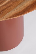 Bizzotto - TAVOLO OJAS TERRACOTTA D115 - immagine 2