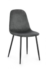 Yes - SEDIA IRELIA VELLUTO GRIGIO SCURO - immagine 6
