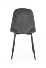 Yes - SEDIA IRELIA VELLUTO GRIGIO SCURO - immagine 9