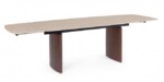 Homemotion - TAVOLO ALL. MAILIS 180/260X90 NOCE/TRAV. - immagine 6