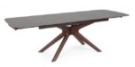 Homemotion - TAVOLO AL.MARITTA 170/250X90 NOCE/GRIGIO - immagine 6