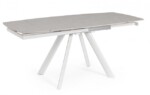 Bizzotto - TAVOLO ALL.RAILI 119.5/180X85 BIANC/GR C - immagine 6