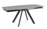 Bizzotto - TAVOLO ALL. RAILI 119.5/180X85 NERO/GRIG - immagine 6