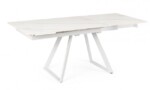 Bizzotto - TAVOLO ALL. REETA 120/180X90 BIANCO/BIAN - immagine 6