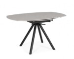 Bizzotto - TAVOLO ALL.RAUNI D87/135 NERO/GRIG.CHIAR - immagine 7