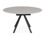Bizzotto - TAVOLO ALL.RAUNI D87/135 NERO/GRIG.CHIAR - immagine 8