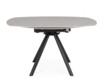 Bizzotto - TAVOLO ALL.RAUNI D87/135 NERO/GRIG.CHIAR - immagine 9