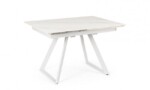 Bizzotto - TAVOLO ALL. REETA 120/180X90 BIANCO/BIAN - immagine 7