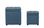 Yes - SET2 POUF CONT. DERRICK BLU - immagine 3