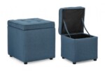 Yes - SET2 POUF CONT. DERRICK BLU - immagine 5
