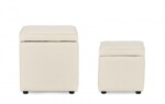 Yes - SET2 POUF CONT. DERRICK BIANCO - immagine 3