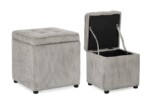 Yes - SET2 POUF CONT. DYLAN GRIGIO - immagine 5