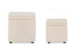 Yes - SET2 POUF CONT. DYLAN BIANCO - immagine 3