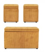 Yes - SET3 PANCHINA-2POUF CONT. DYLAN OCRA - immagine 3
