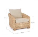 Bizzotto - POLTRONA C-C CADICE - immagine 6