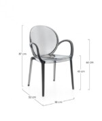 Bizzotto - SEDIA C-BR CAMILLA FUME' - immagine 11