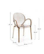 Bizzotto - SEDIA C-BR CAMILLA COFFEE - immagine 11