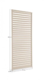 Bizzotto - FRANGISOLE LAT PERGOLA OCEAN 93CM SETA - immagine 3