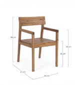 Bizzotto - SEDIA C-BR RODANO - FSC - immagine 6
