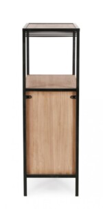 Yes - MOBILE P.BOTTIGLIE 12P ISAAC NERO 51X91H - immagine 4