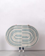 Bizzotto - TAPPETO NOUR VERDE OV BLU BEIGE 160X229 - immagine 3