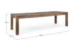 Homemotion - TAVOLO KAILY 280X100 - immagine 11