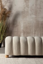 Bizzotto - PANCA 2P ZORA BIANCO BOUCLE' - immagine 6