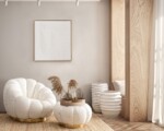 Bizzotto - POUFF FLOREL BIANCO - immagine 5