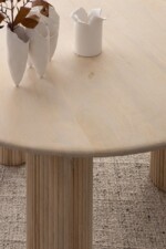 Bizzotto - TAVOLO DACCA NATURALE D120 - immagine 6