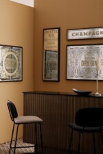 Bizzotto - SPECCHIO C-C LIBRARY ORO 70X70 - immagine 3