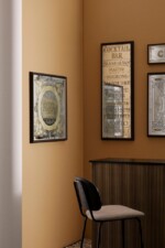 Bizzotto - SPECCHIO C-C LIBRARY ORO 70X70 - immagine 4